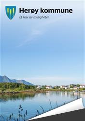 Forsidebilde brosjyre for Herøy kommune.